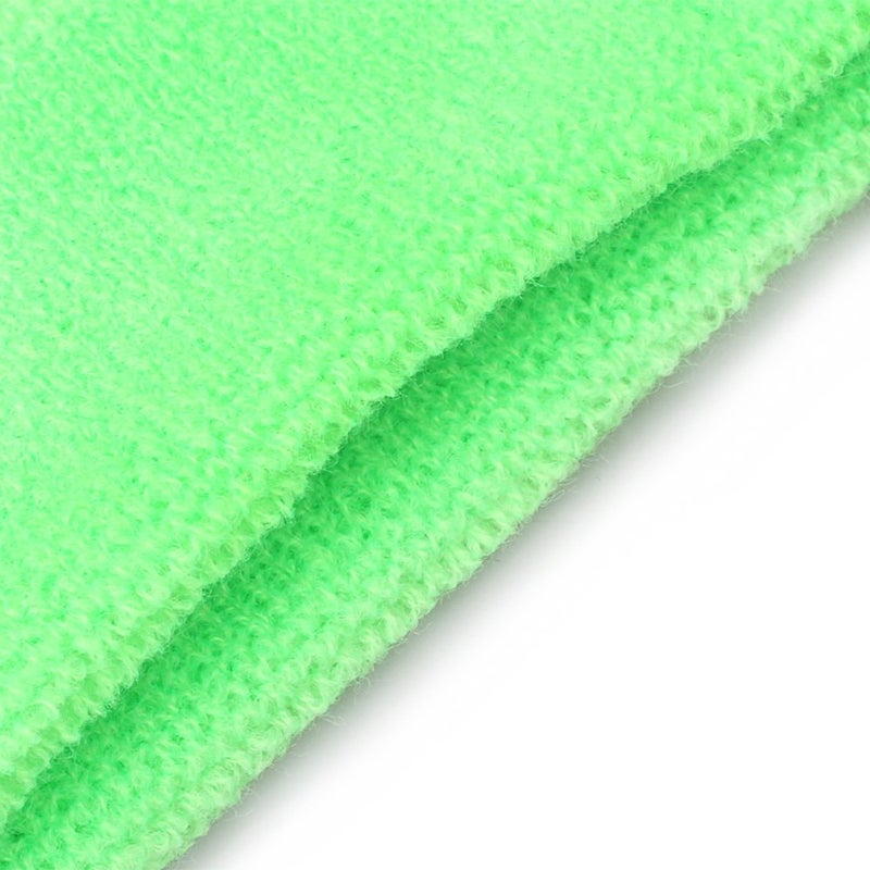 Mallofusa ? 10 PCS Cotton Sports Basketball Headband/Sweatband Head Sweat Band/Brace Gift Party Outdoor Activities (Light Green) - Image 4